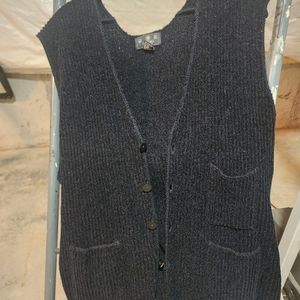 J Riggings Mens Button Sweater Vest. L - image 1